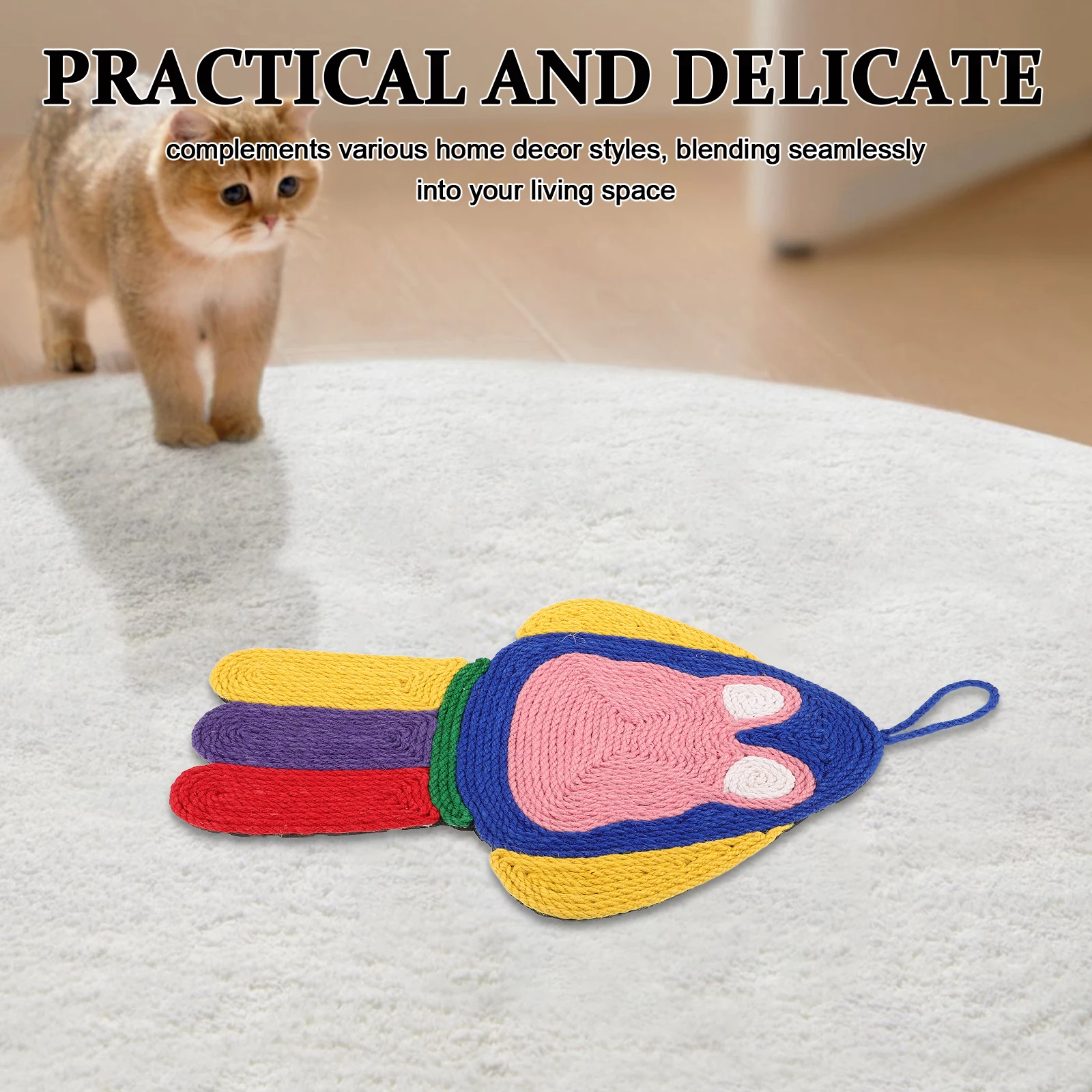 

Cat Scratching Pad Sisal Material Couch Protector Natural Wall Floor Mat Cat Scratchpad Sofa Pets Furniture Tool