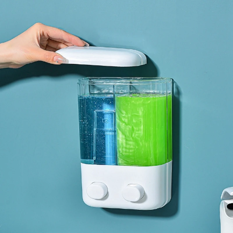 Dispenser pompa sabun cair Manual, Dispenser sabun cair tangan multifungsi tahan air untuk kamar mandi