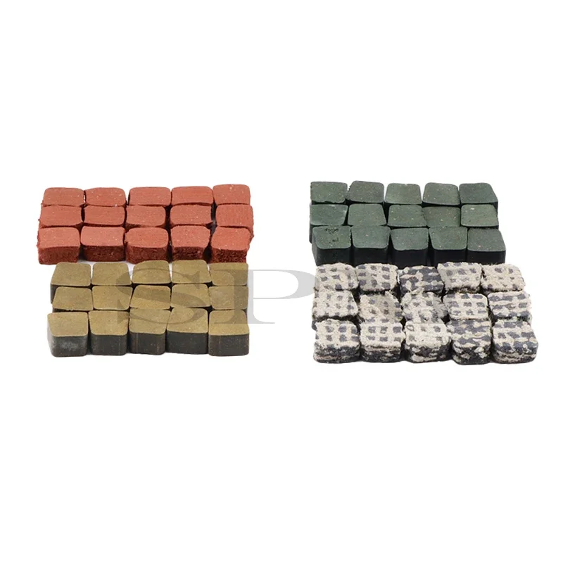 15PCS/Set Engine Clutch Pads Square Shape red/brown/green Engine Clutch Pad for 49cc 66cc 80cc Motorized Bicycle