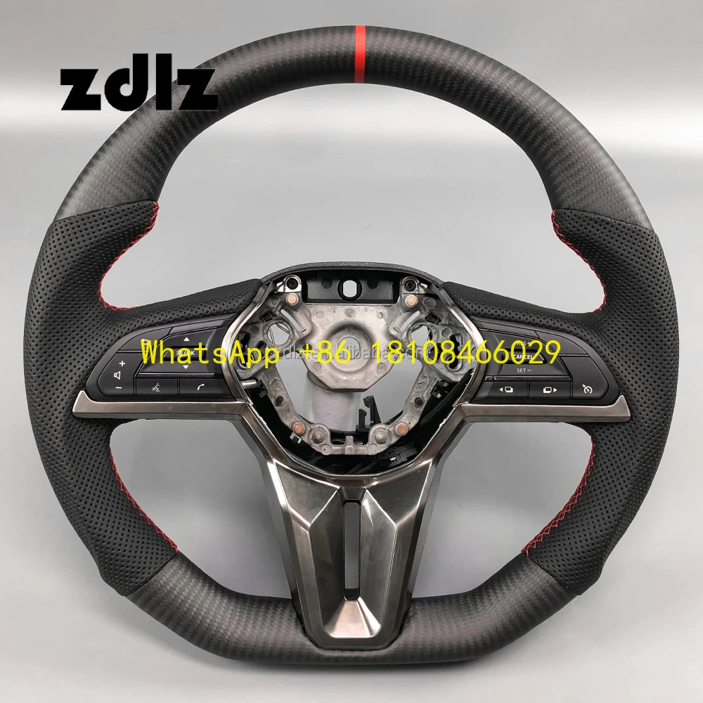 

Matte Carbon Fiber Sports Style Steering Wheel for Nissan R35 GTR 370Z Z34 350Z Patrol Armada Y62 FX35 Car Steering Wheel