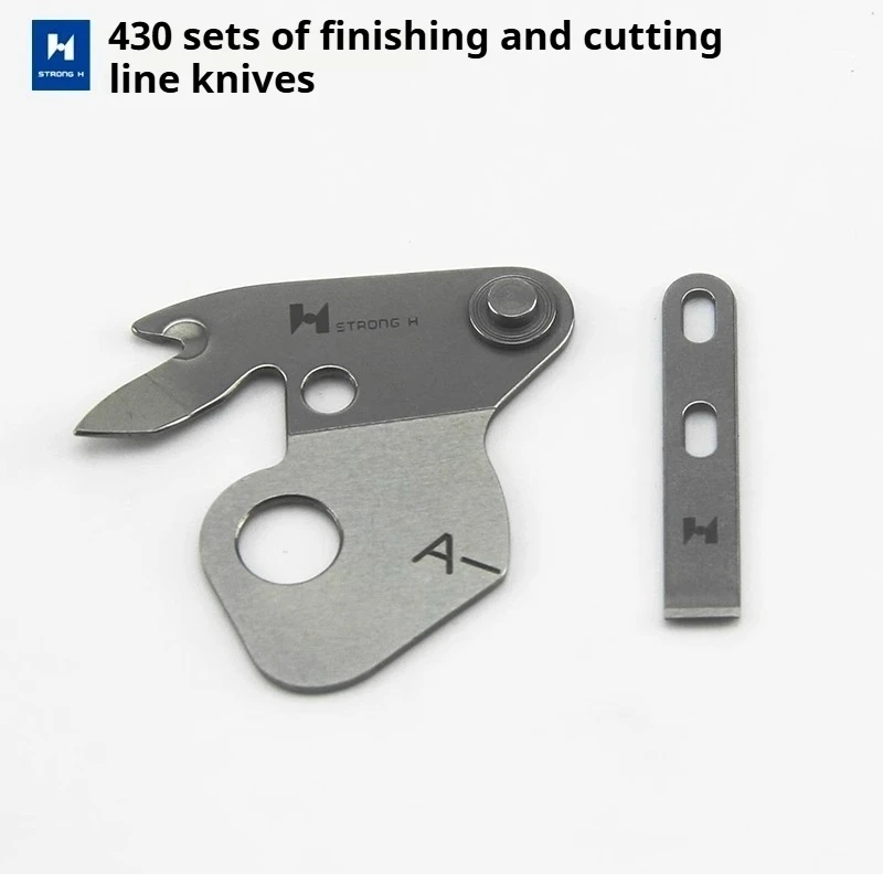 152905-001 Thread Cutter Blades Set for Brother 430 Bar Tack Machine - Moving & Stationary Knives Industrial Buttonholing