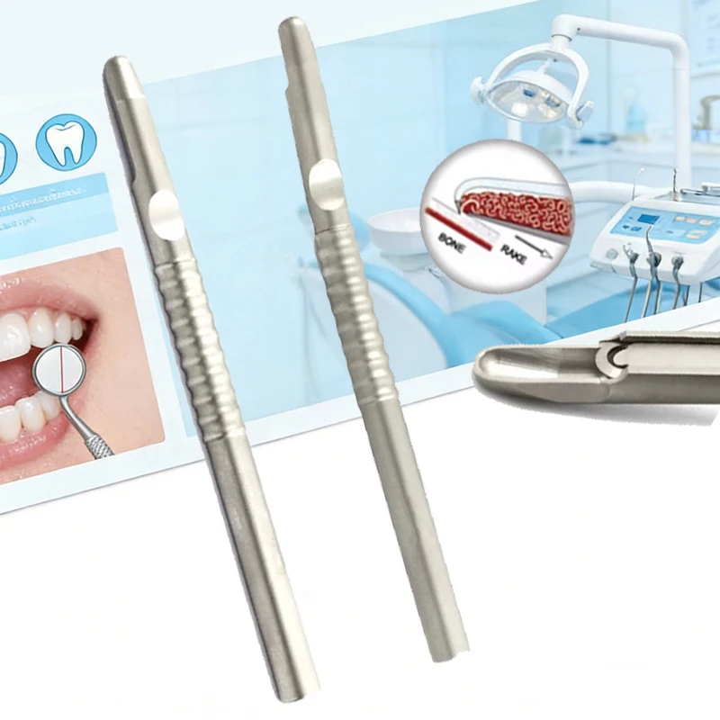 

Dental Implant Bone Scraper Surgical Collector Ergonomic Straight Implant Instrument Dental
