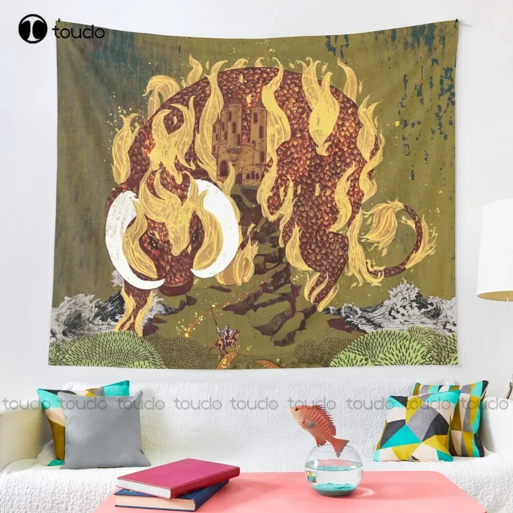 The Last Unicorn Tapestry Purple Tapestry Tapestry Wall Hanging For Living Room Bedroom Dorm Room Home Decor Art Home Decoration