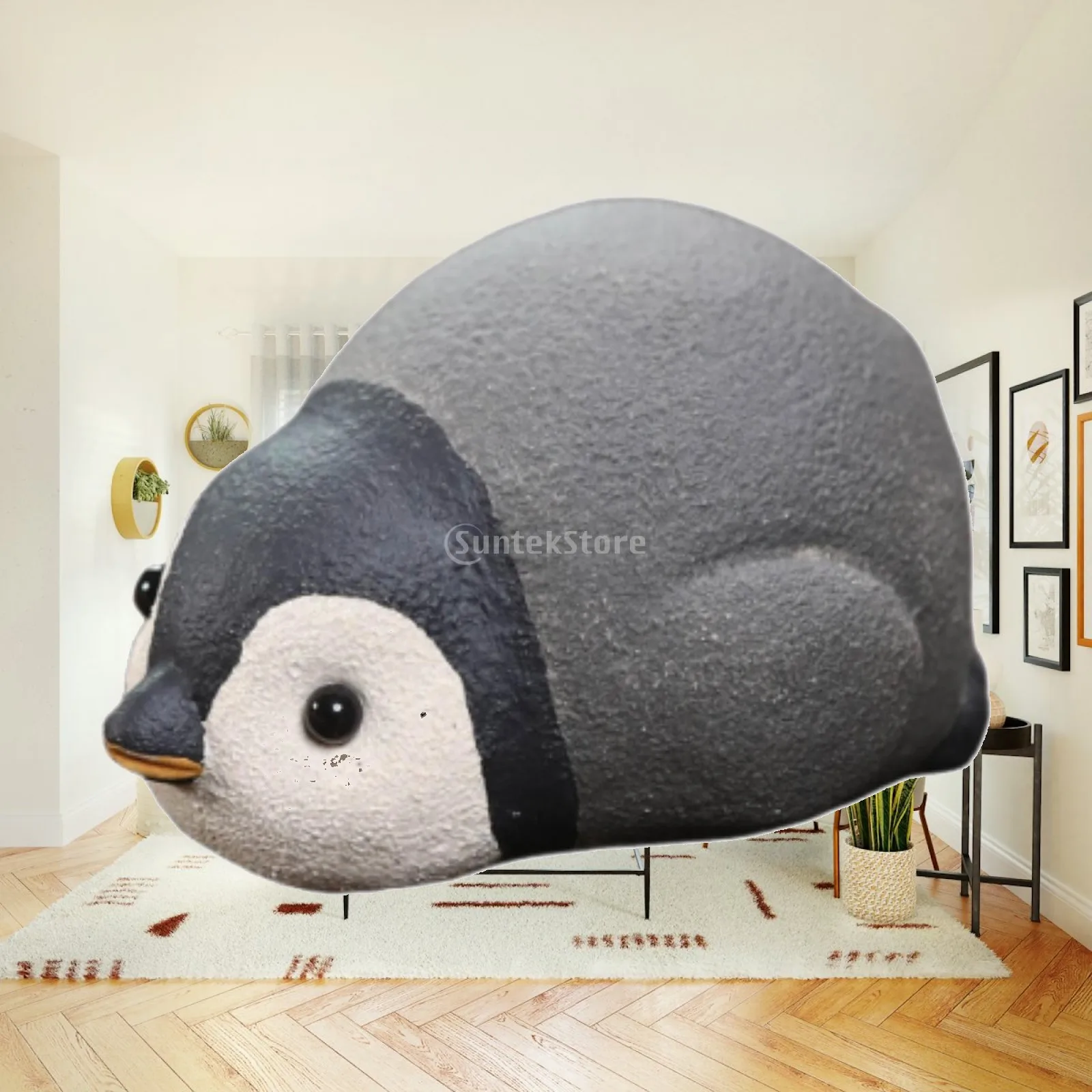 Tea Pet Sculpture Purple Clay Pet Accessory Adorable Play Collectible Tea Companion for Home Office Shelf Bedroom