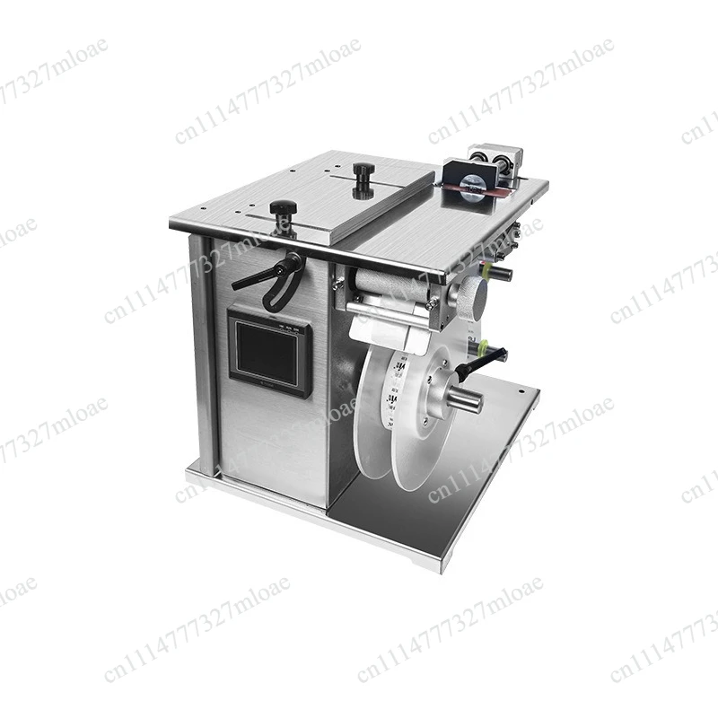 Automatic right-angle sealing labeling machine suitable for various packaging boxes color boxes self-adhesive transparent label
