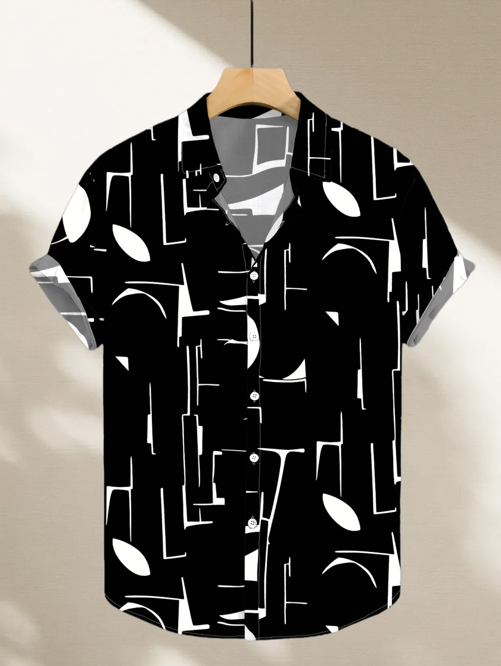 

Men's Summer Hawaiian Shirt Loose Trendy Stylish Retro Lapel Short-Sleeve Button-Up Shirts Vacation High Quality Men's Clothing