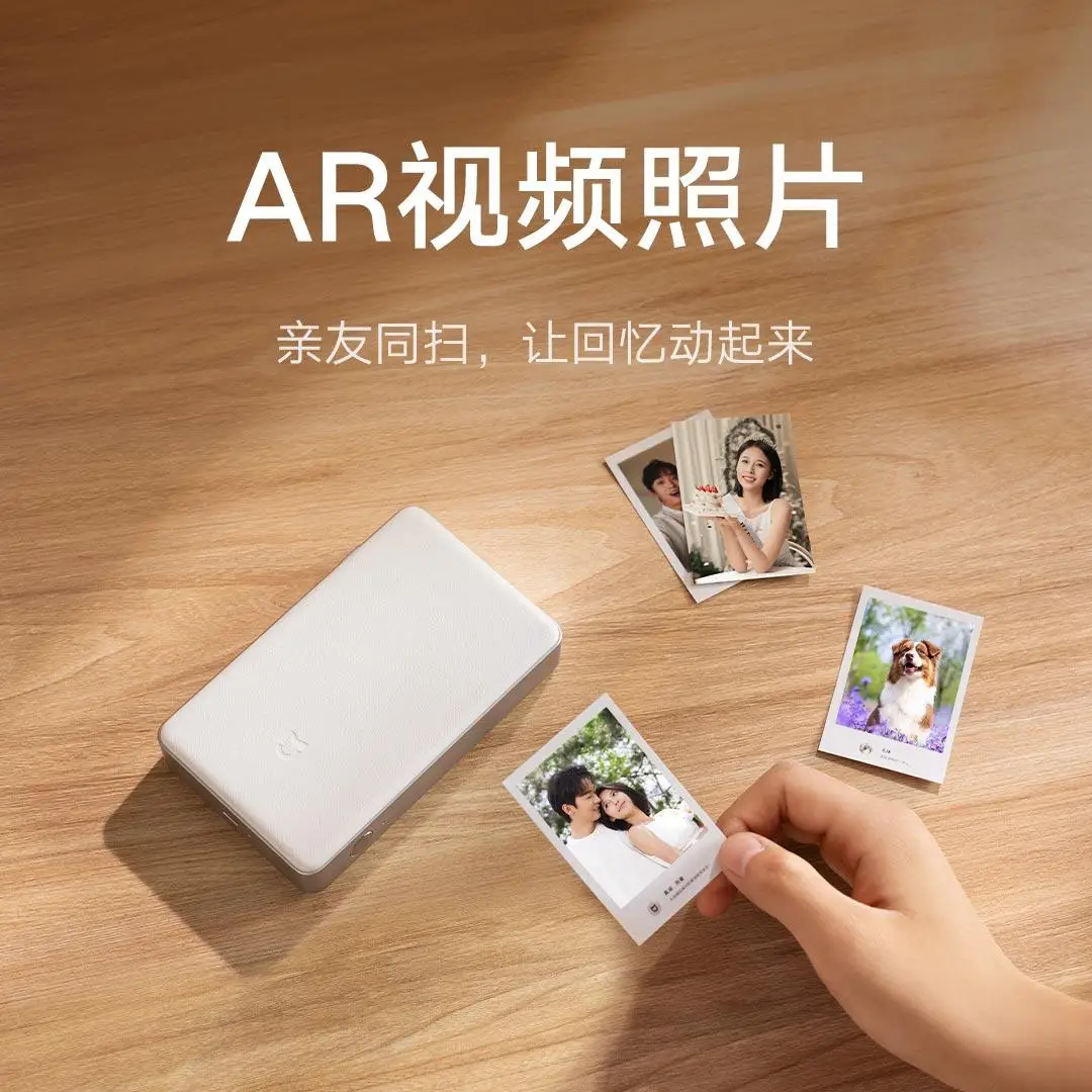 Xiaomi AR Printer 313dpi Portable Photo Mini Pocket pro With DIY Share Picture Printer Pocket Printer Work With Mihome APP ﻿NEW