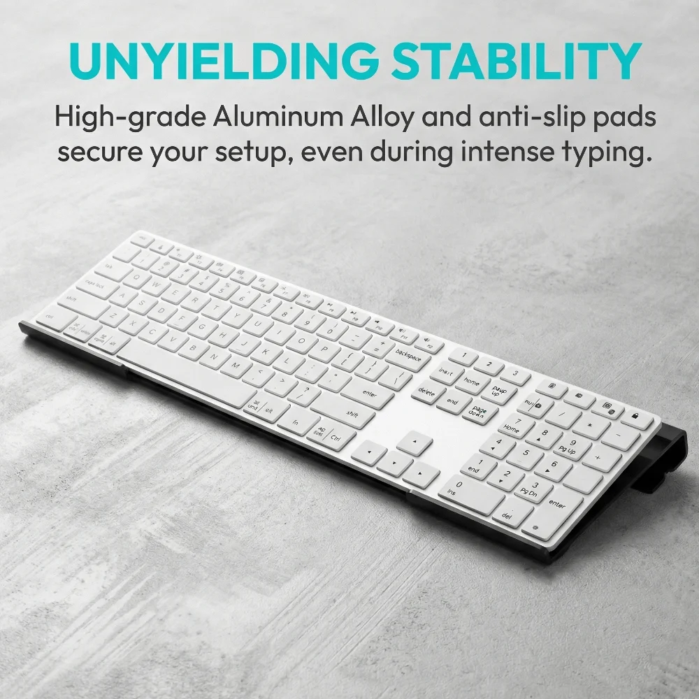 Clear Acrylic Acrylic Keyboard Stand Durable Removable Computer Keyboard Holder Waterproof Reusable Desktop Keyboard Tray