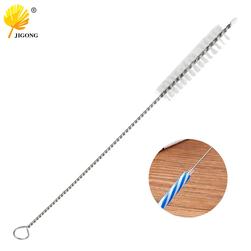 Fine hole cleaning brush, teapot nozzle, kettle nozzle, etc. Bottle mouth brush, straw brush, bottle brush with brush head, clea
