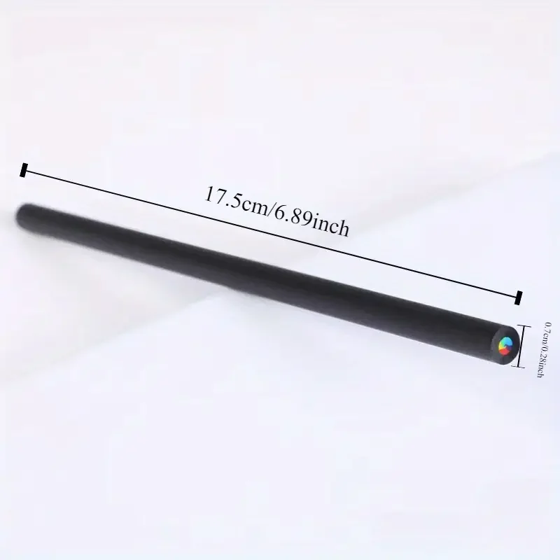 12/24/36pcs Jumbo Rainbow Gradient Colored Pencils - Vibrant Multicolor Wooden Pencils for Adults, Perfect for Drawing