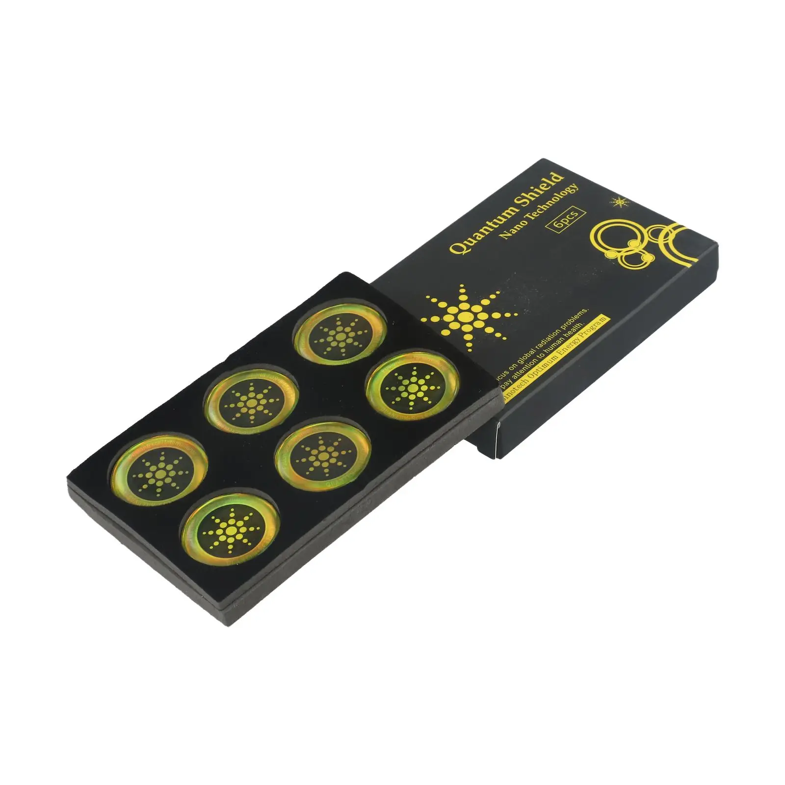 5G EMF Protection Radiation Shield Radiation Protection 6 Stickers Anti Radiation Shield EMF Radiation Protection