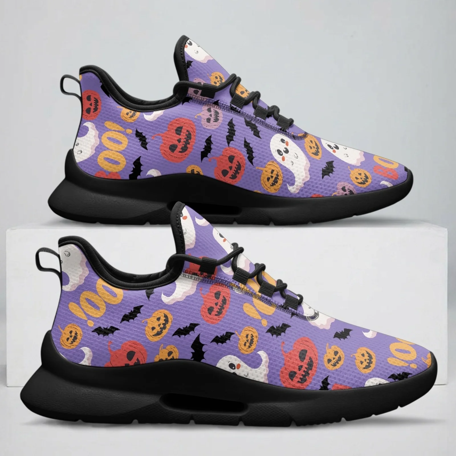 PENSTROLL Ghost Pumpkin Fashion Sneakers Men's Fashion Sneakers for Mens, Casual Lightweight Tennis Sneakers