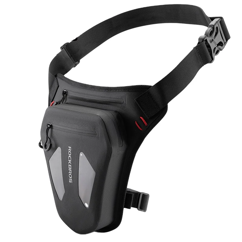 Breathable Waterproof Leg Bag Motorcycle Small Leg Thigh Bag Adjustable Multifunctional Motorcycle Waist Bag