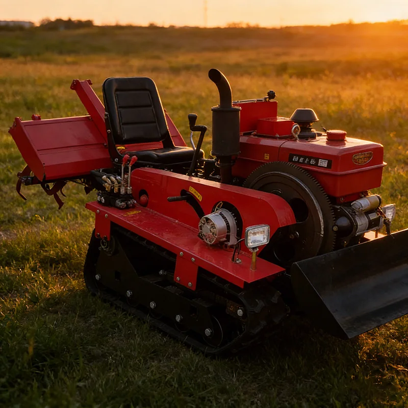 

Customized Small Multifunctional Agricultural Equipment Package, Crawler Rotary Tiller, Micro Tiller, Plowing Machine