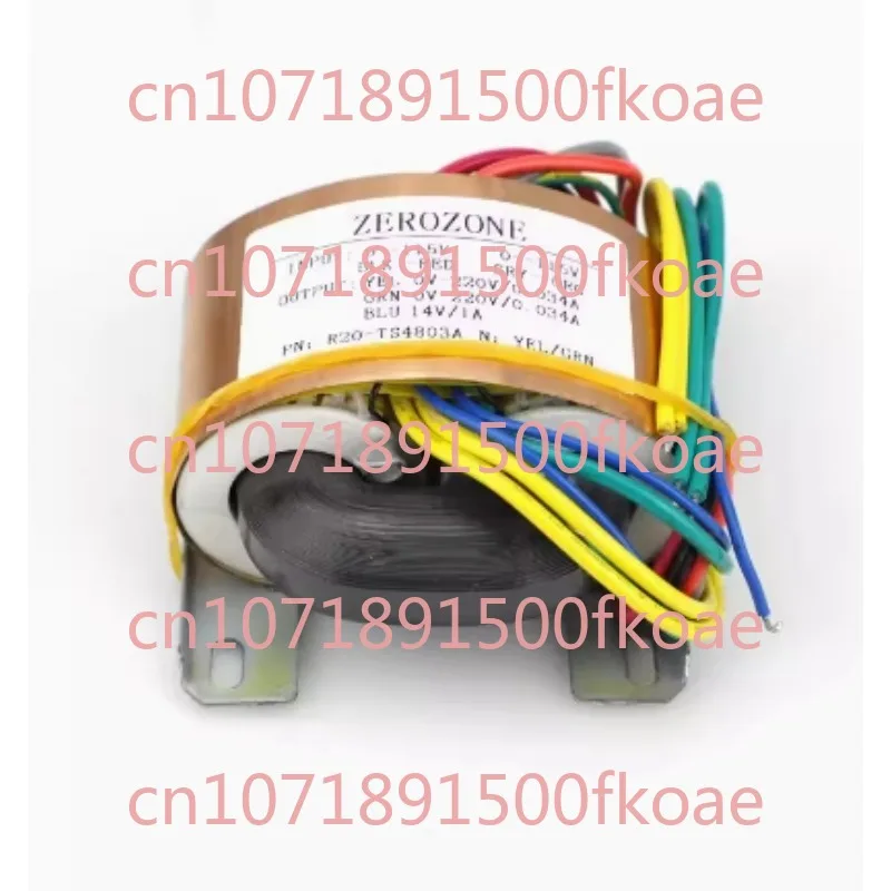 

Dual 6V/9V/12V/15V/18V/24V for Choose 1pcs 20W （20VA） Copper R-core Audio Transformer