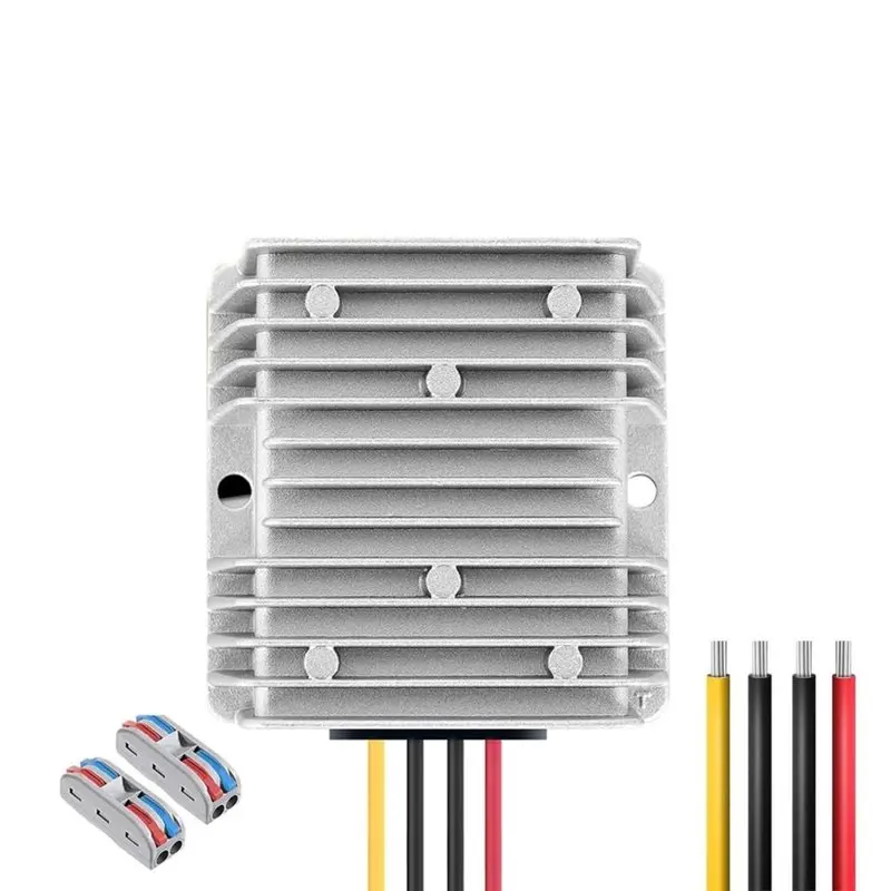 [NEWA08R】 Voltage Stepdown Reducer 24V To 12V DC-DC Converter 240W 20A,Regulator Transformer Module For Golf Cart LED Lights