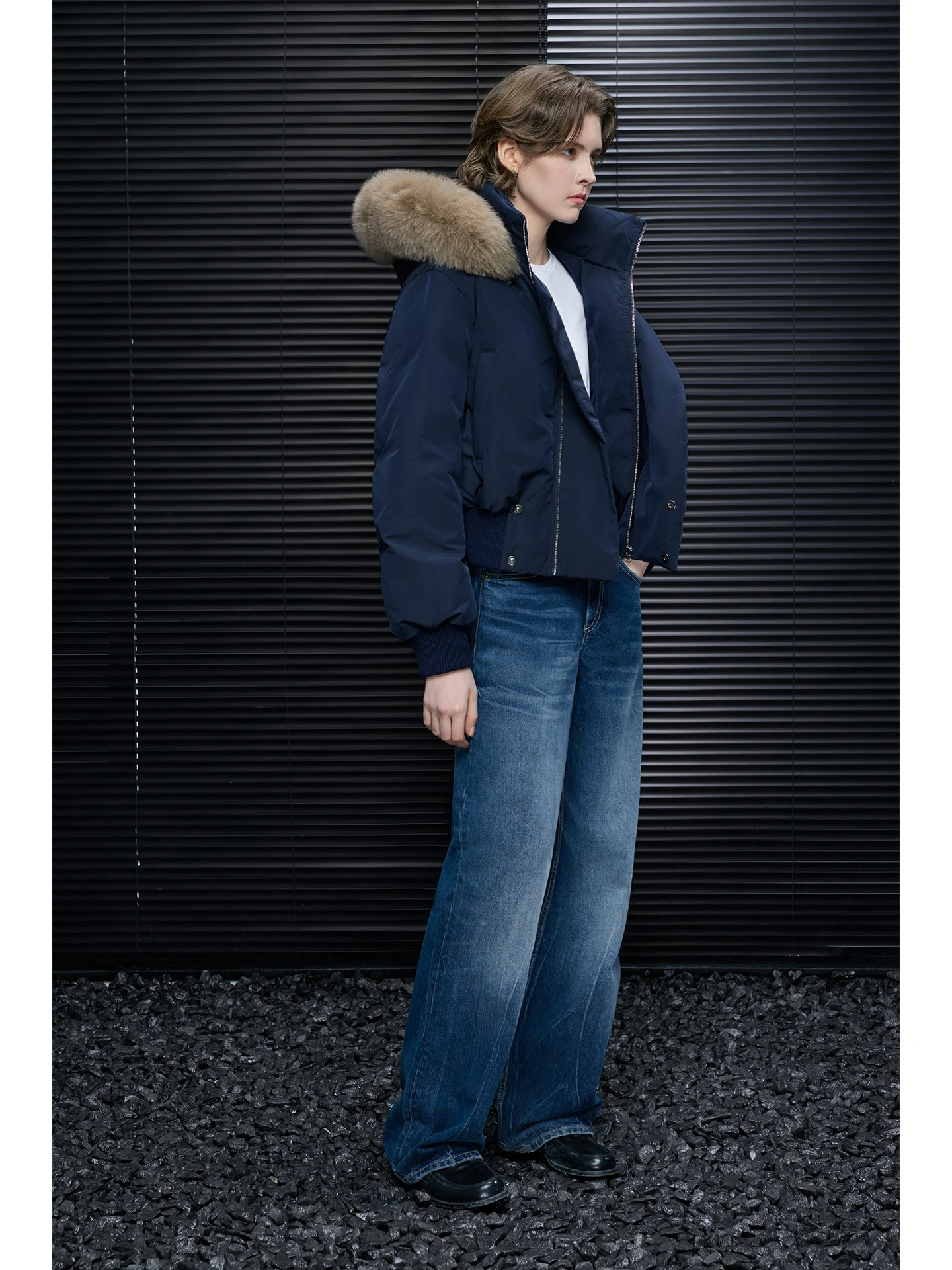 

Женский пуховый воротник с меховым воротником и капюшоном, зимняя мода, уникальный красивый уличный воротник, 90% пух, заполнение, мощность, тепло