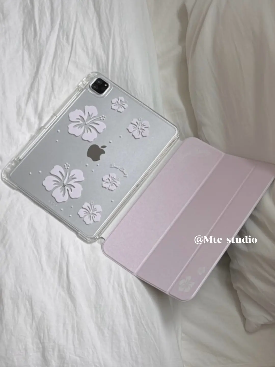 Pink Cherry Blossom For 2026 iPad Air 11 Case iPad 10th Gen 11th A16 9th Mini6 7 13in iPad Pro11 4 5 10.9in 12.9 M3 M4 M5 Case