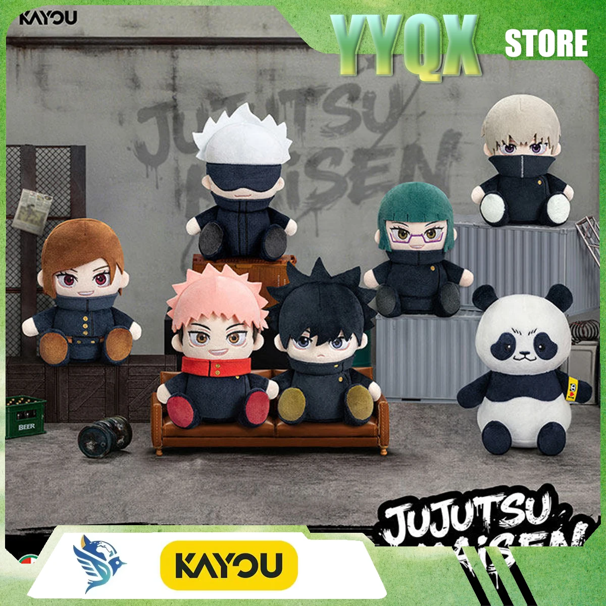 

KAYOU 2026 New ‌Jujutsu Kaisen Pendant Collection Periphery Toy Cute Surprise Gift Ornament Decoration Like Boy Rare Trend