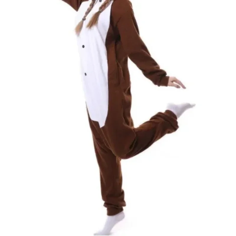 5 Unisex Husky Kigurumi Party Holiday Nightdress Girls Favorite Onesie Warm Flannel Jumpsuit