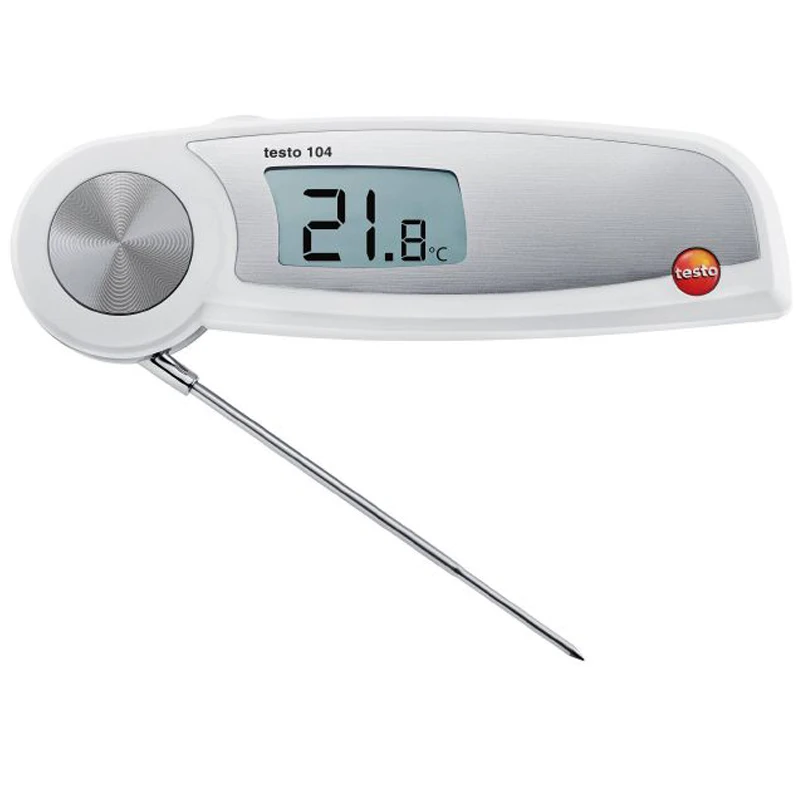 Testo 104 Waterproof Food Thermometer Measuring Range -50 To +250 Degree Celsius Kitchen And Outdoor Food Cooking Thermometer