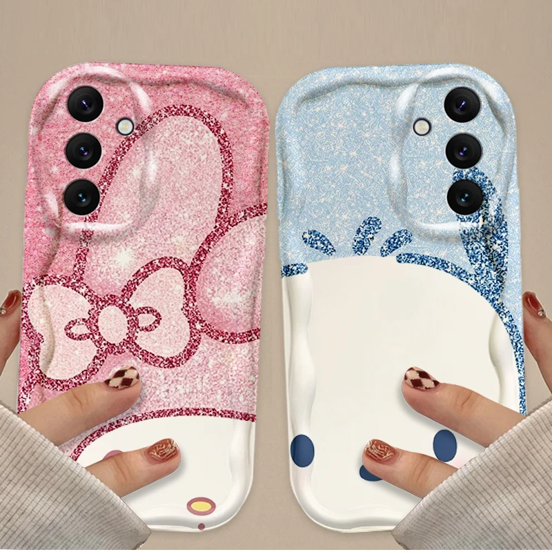 Sanrio Melody Print Case for Samsung Galaxy A16 A06 A55 A35 A25 A15 A05 A05S A54 A34 A24 A14 A73 A53 A33 A23 A13 A52 A32 A22