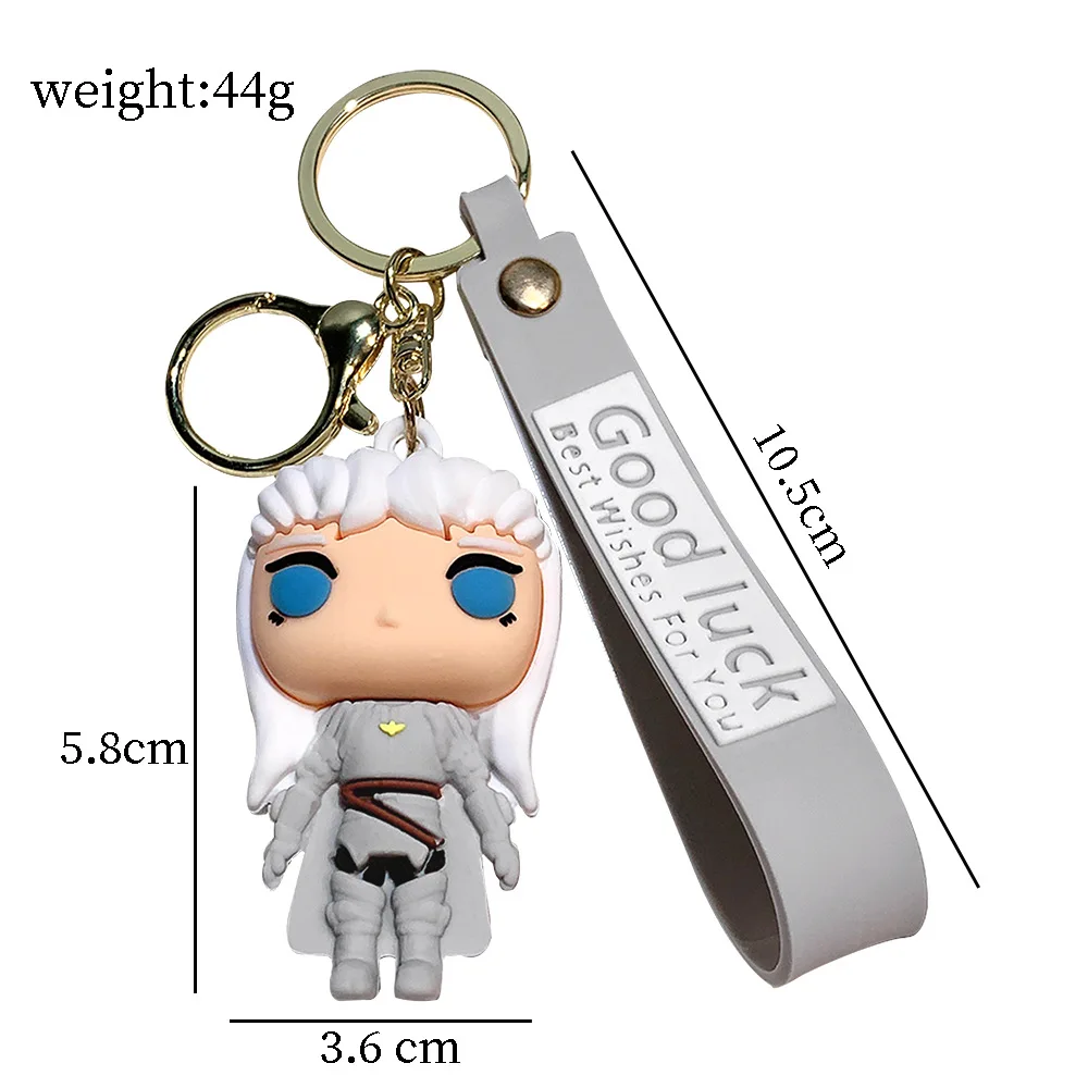 Classic Anime Berserk Keychain Guts Griffith Action Figure Backpack Pendant 3d Model Mini Statue Party Supplies Gifts Toys view 5