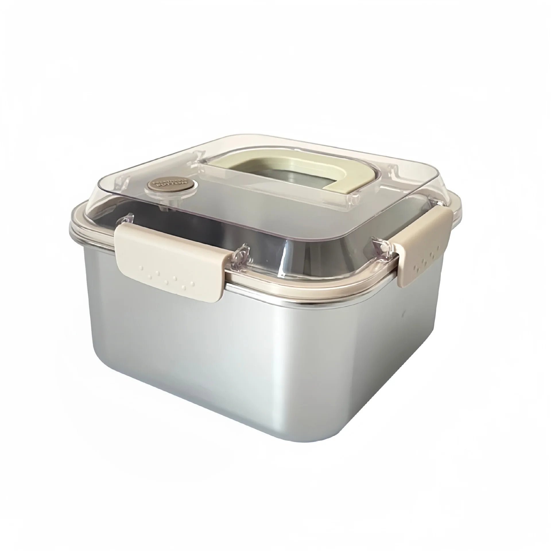 Large Capacity Lunch Box 304 Stainless Steel Beton Box Food Grade Material Food Fruit Containers Microwave Oven Saft 1600ML