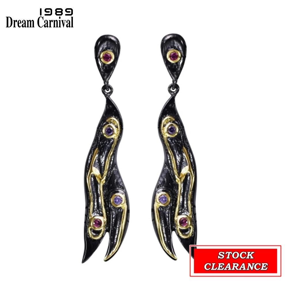 DreamCarnival1989 Woman Gothic Earrings Inentory Clearance Big Bargaining Prices Limited Quantity Stock Last Soon