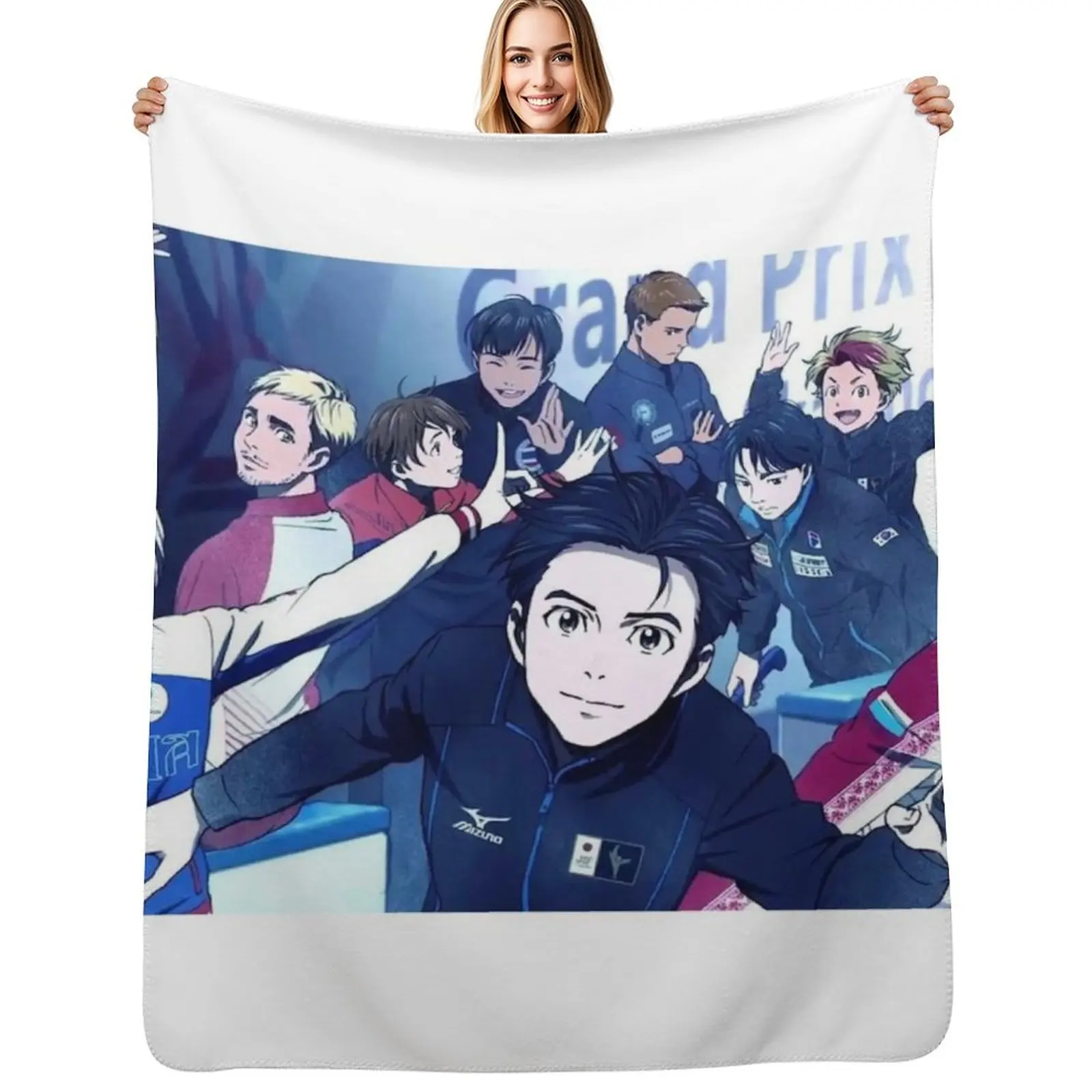 

Full Friends Ice Throw Blanket manga Tourist blankets ands Summer Blankets