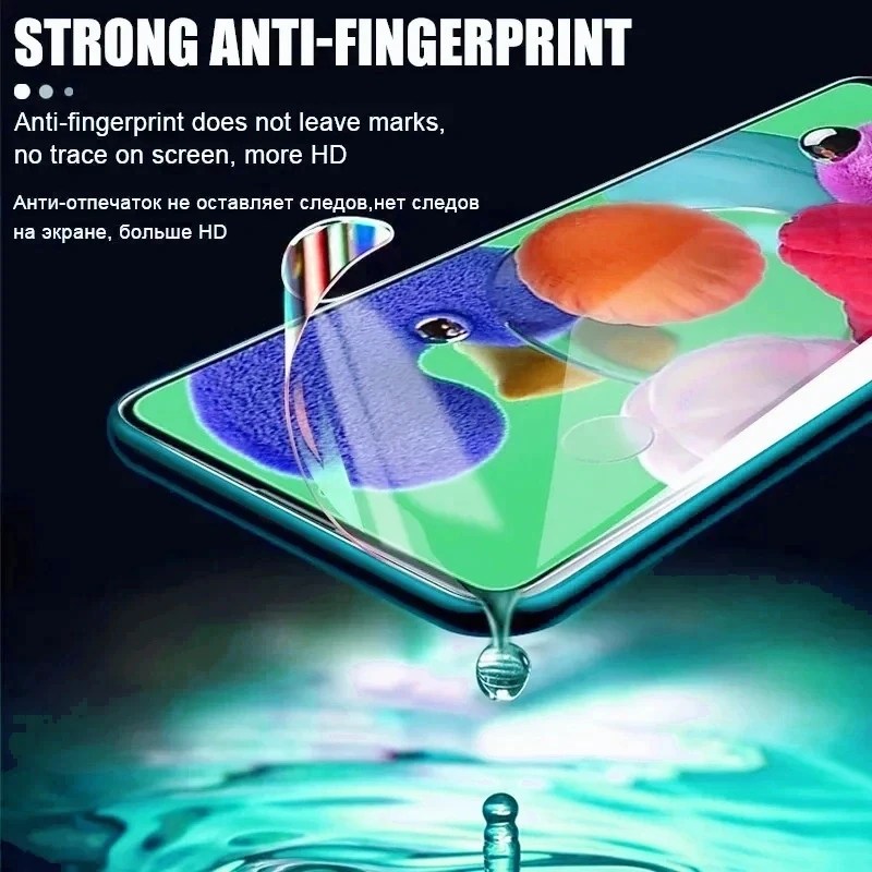 4Pcs Hydrogel Film For Xiaomi Poco F6 X6 Pro 5G X6 Neo Screen Protector Poco M6 M6 Pro 4G F5 X5pro Edge Fitting Hydrogel Film