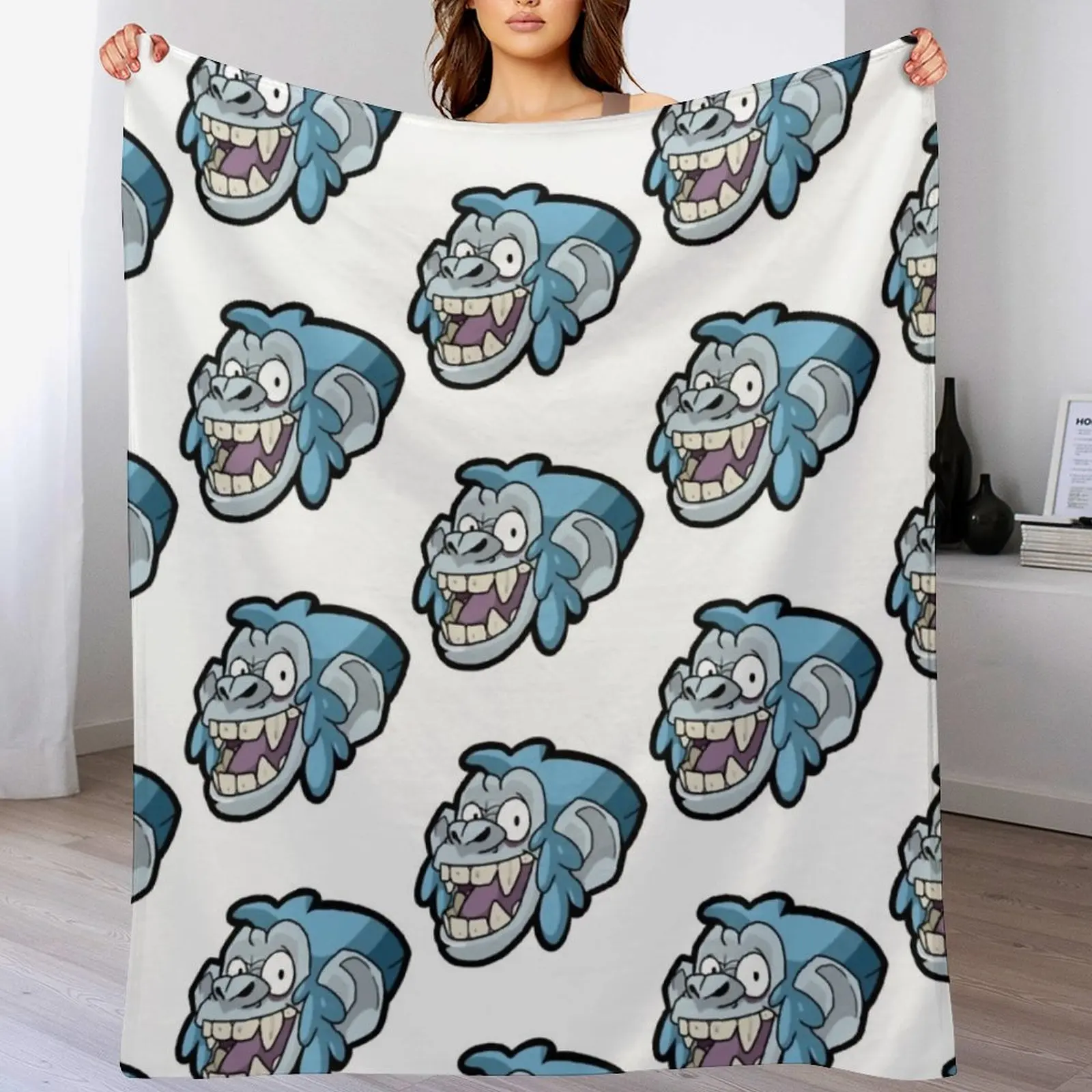 

BLU APE Throw Blanket Reusable Durable Soft Blanket for All Seasons