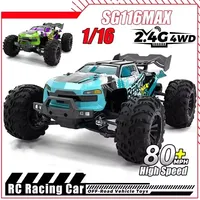 New SG116 MAX/PRO RC Car Brushless 4WD Car 80KM/H Professional Racing Car 2.4G High Speed Off-Road Drift Cars Remote Control Toy