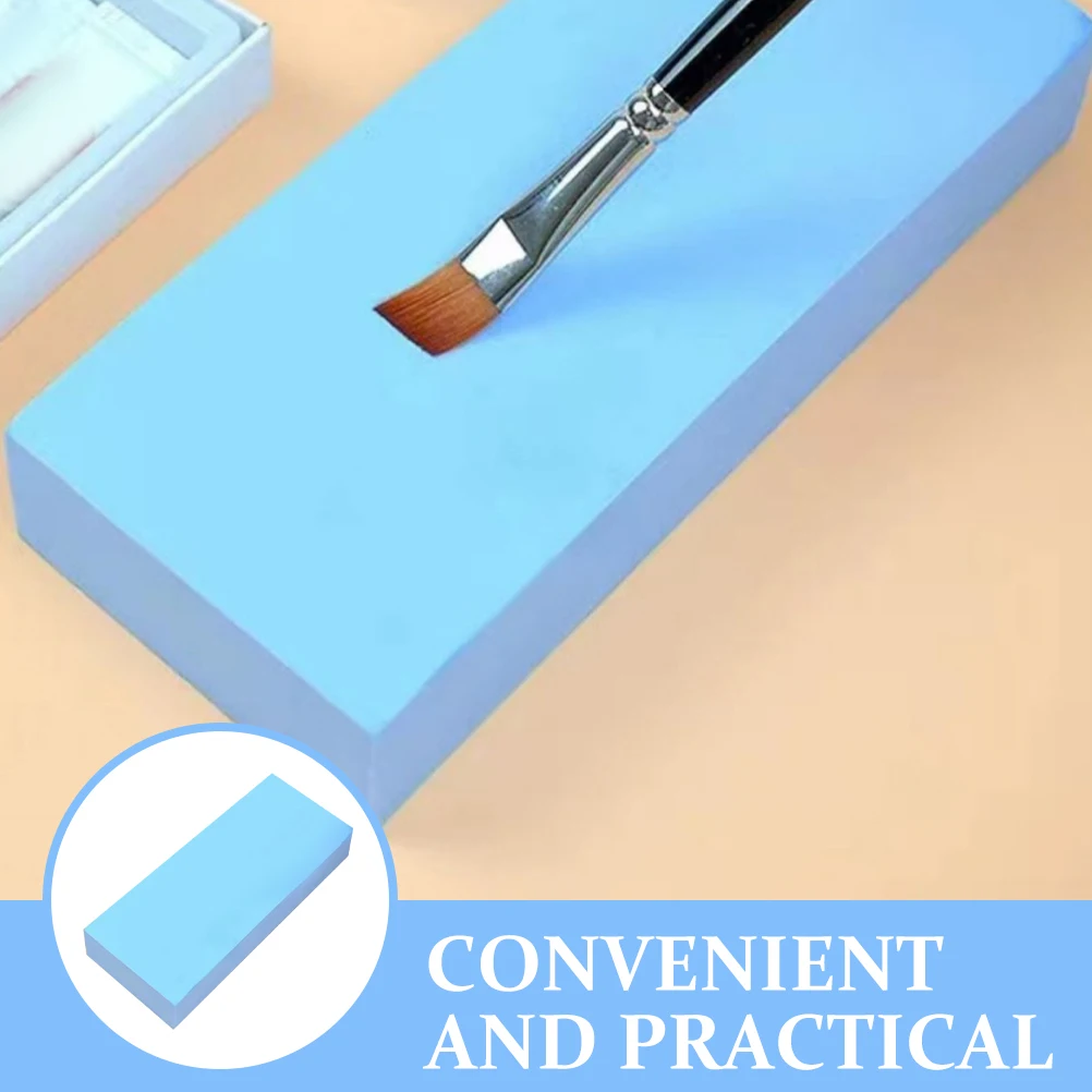 

Absorbent Painting Sponge Watercolor Sponges for Artists Applicator Pigment Blue High Density Single Easy Clean Stable
