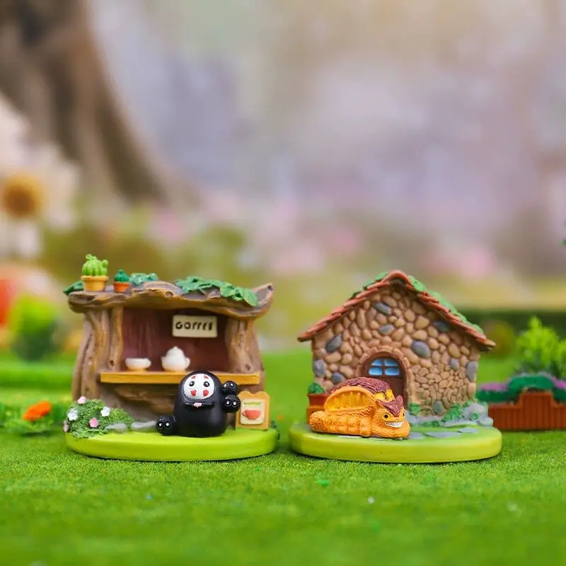 Original Hayao Miyazaki Fantasy Fairy Tale Scene Blind Box Anime Classic Figure Doll Collectibles Souvenirs Toy Gift Wholesal view 6
