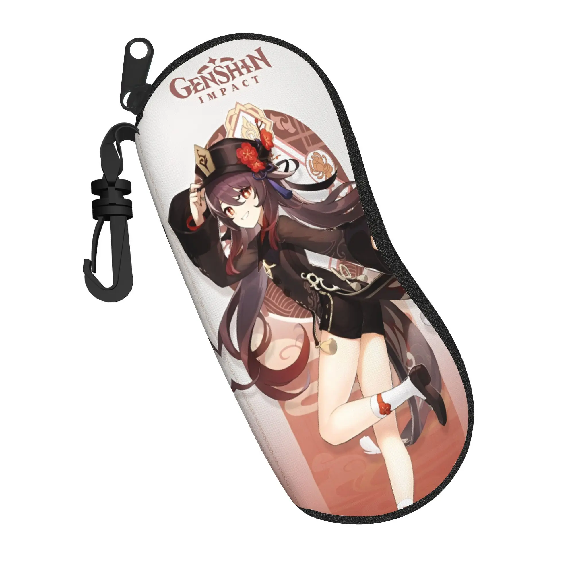 Lovely Cartoon Glasses Case genshin impact game Merchandise  Accessories  Sunglasses Storage Box Ins Style Eyeglasses Box