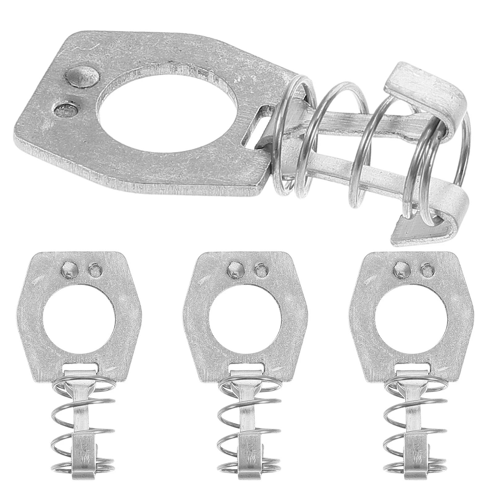 

4Pcs Rv Water Heater Door Latch Steel Durable Cam Lock Fastener Rv Parts Security Water Heater Door Cam Lock Spring Loaded Latch