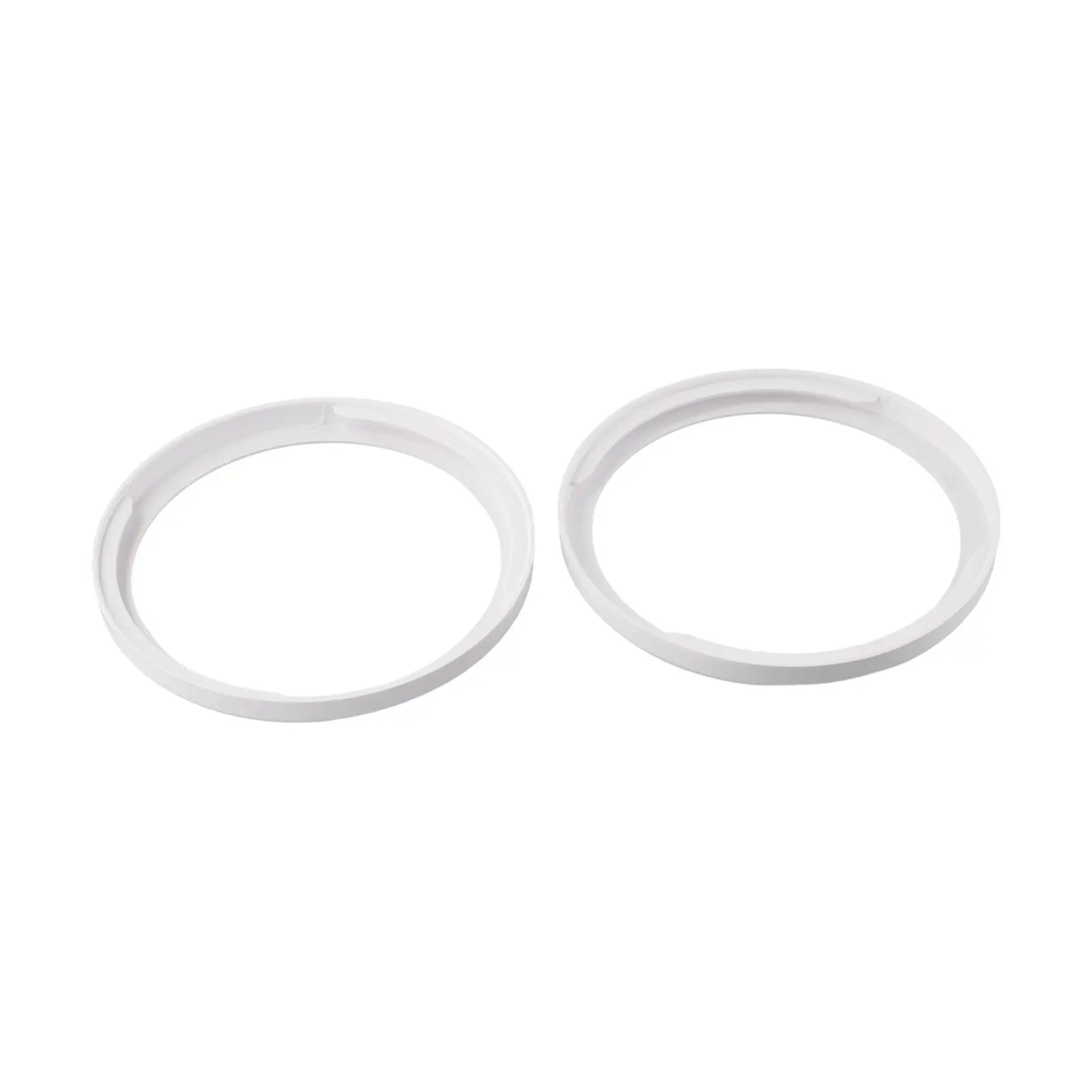 Pipe Snap Ring Air Conditioner None For Midea Hose Connector PVC White 13cm 2pcs Air Conditioner Cost-effective