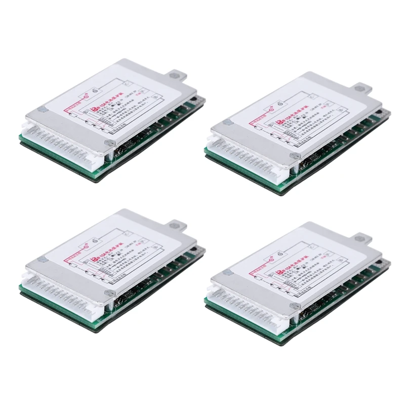 리튬 이온 리폴리머 배터리 보호 보드, BMS PCB 보드, 방열판, 전기 자전거 E스쿠터용, 4X, 13S, 48V, 15A