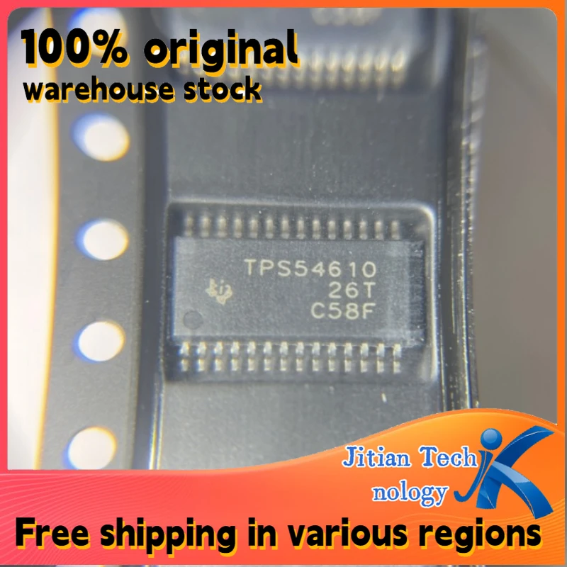 10PCS 100% brand new TPS54610PWPR logo TPS54610 HTSSOP-28 High-Quality Electronic Component