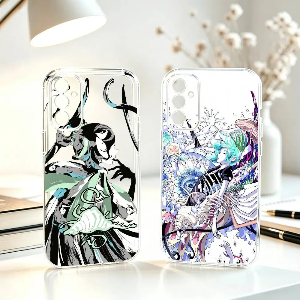 Land Of The-L-Lustrous Phone Case Transparent Silicone Soft For SamsungA10,12,20,21S,30,31,40,50,51,52,70,71