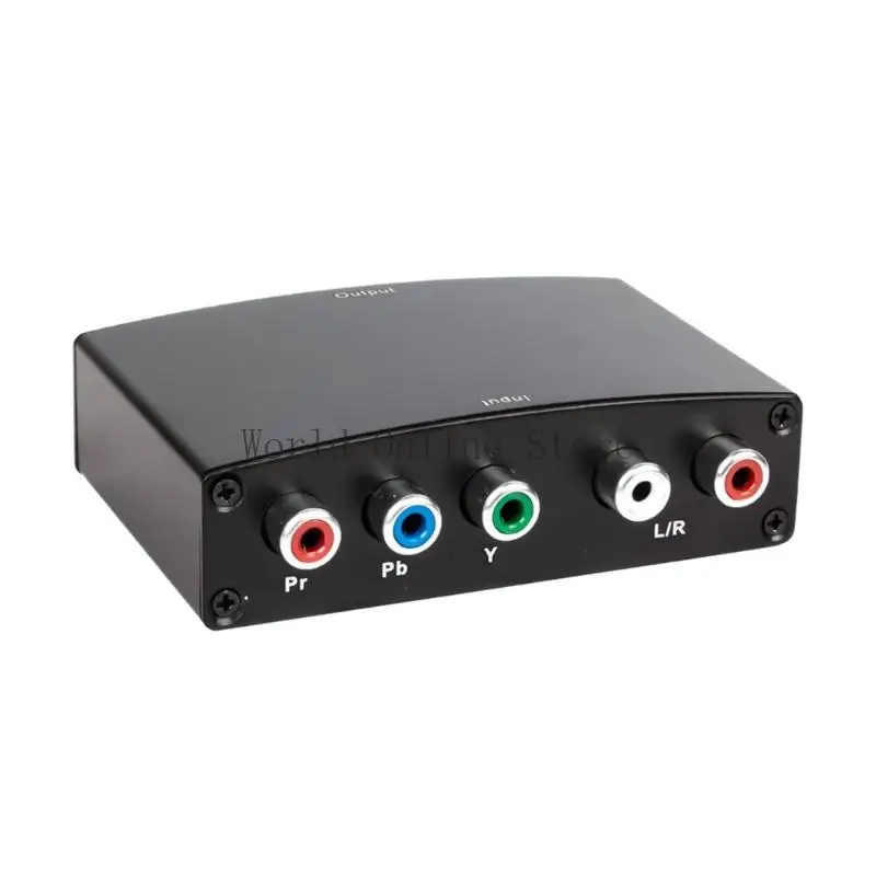 

HDTV to YPbPr 5RCA R/L Converter Sound Output Support for HDTV Projector 87HC