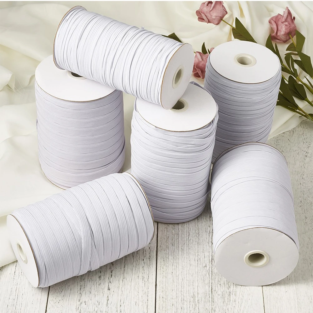 

Elastic Band Clothing Stretch Belt Roll Belt Polyester Ribbon Stretch DIY Accessories Packaging Strap Sewing Supplies Clothing