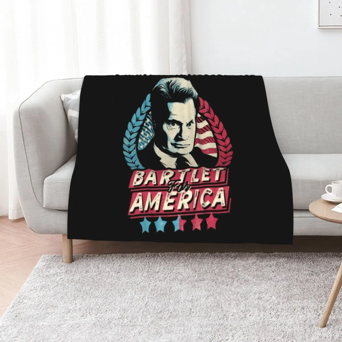 The West Wing T-ShirtBartlet for America Throw Blanket Soft Big Moving halloween Beautifuls Luxury Throw Blankets