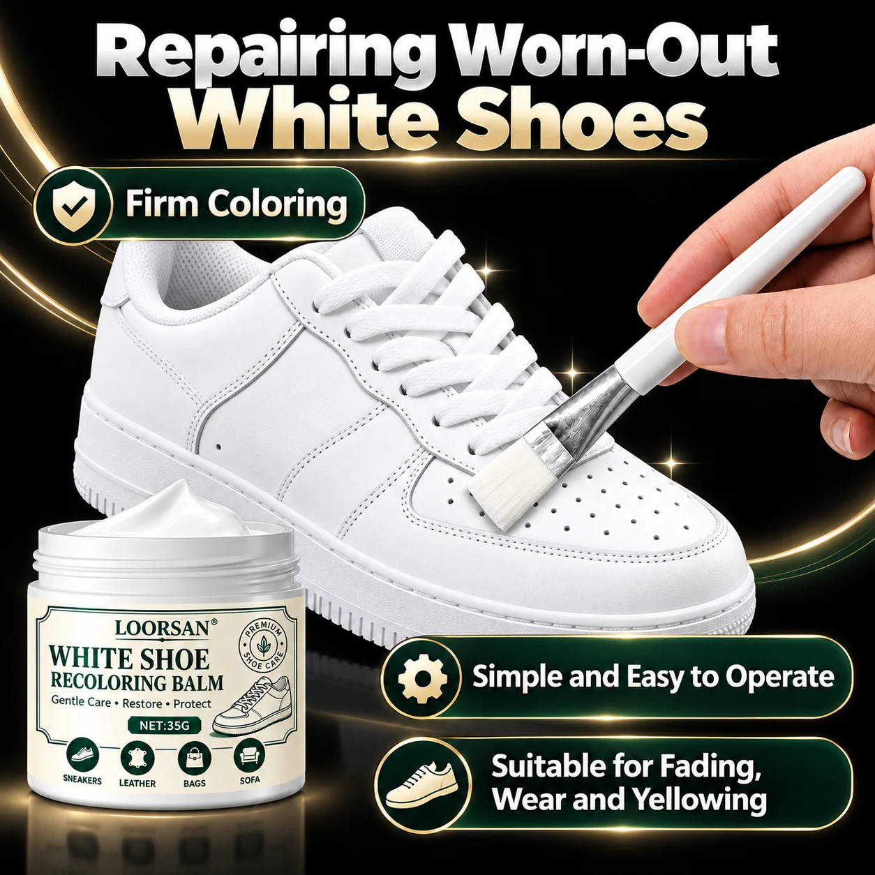 Крем для восстановления цвета – обзор и цена Sneaker Care Whitener