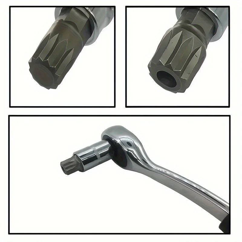 Imagem -05 - Métrica H2-h14 Vanádio Aço Hexagon Socket Bit Kit Drive Tamper Proof Socket Grupo Ferramenta de Reparo do Carro 13 Pcs