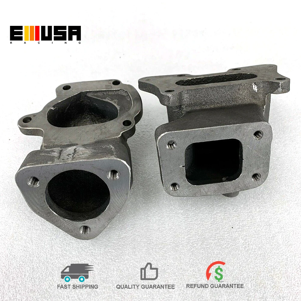 

Emusa Cast Iron Turbo Manifold for 2006 2007 2008 2009 2010 2011 Honda Civic R18 1.8L TB25/TB28 Flange