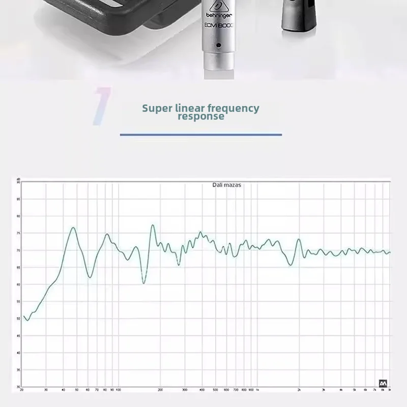 ECM8000 Omnidirectional Test Condenser Microphone Measurement Recording Microphone