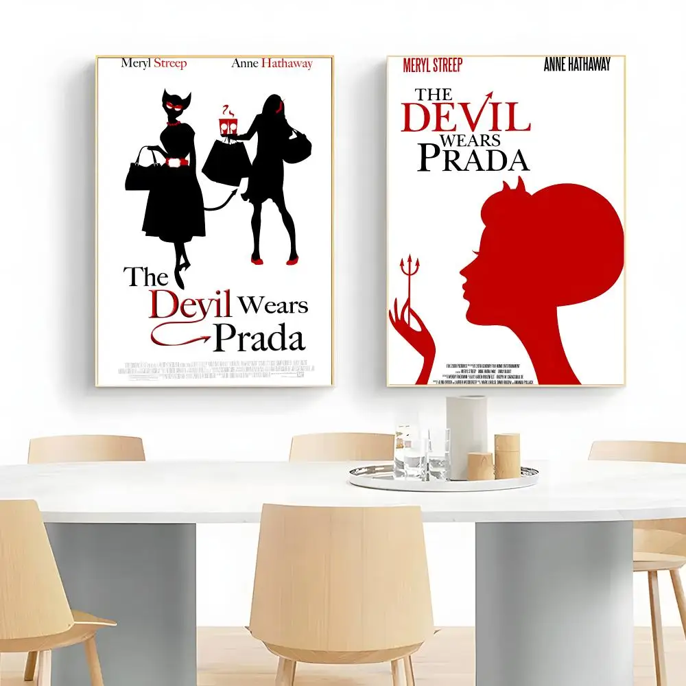 Sharp Movie T-The Devil Wears Prada Poster Wall Art Print Decorative Mural Home Decor Gift Unframed