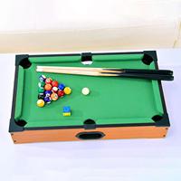 Mini Table Pool Wooden Snooker Billiards Game Set for Travel Home Party Game Room Office